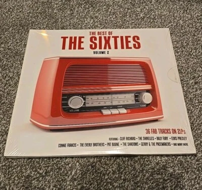 Best Of The 60's Volume 2 Album - 2LP 12" Vinyl - Elvis Presley / Roy Orbison - Image 1 of 4