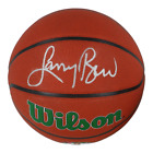 Larry Bird Signed Celtics Logo NBA Basketball (JSA)