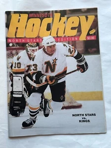 Minnesota Hockey Magazine December 1990 North Stars Edition vs KINGS Woog '92 A - Picture 1 of 6
