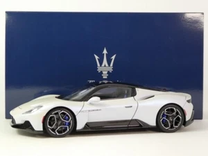 BBR Maserati MC20 Blanco Intenso Gloss Black Roof 1/18 HE180051A - Imagen 1 de 6