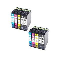 10 Cartouche compatible pour EPSON 502XL 502 XL Noir (x4) + Couleur (x2) Jumelle