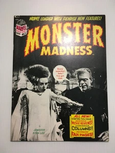 Monster Madness No. 3 1973 - Marvel Magazine - Bride of Frankenstein - Stan Lee - Picture 1 of 13