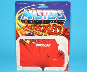 MOTU HE-MAN MASTERS OF THE UNIVERSE METEORBS DINOSORB CARDBACK US CARD 1986 M... - Bild 1 von 2
