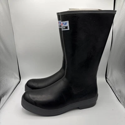 XTRATUF Legacy Boots Mens Size 13 Black 15 Inch Neoprene Fishing Work XML000 - Image 1 of 4