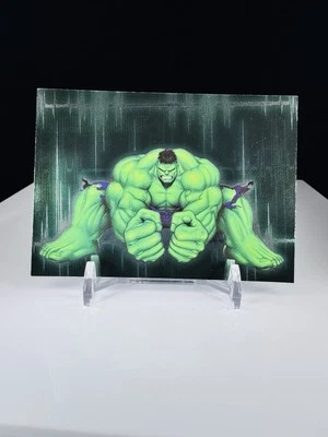 2003 Topps Marvel #4 The Incredible Hulk Gamma Ray Foil Chase Trading Card - Image 1 of 4