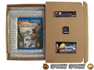 Uncharted Golden Abyss Sony PlayStation Vita - NTSC-U/C USA VGC CIB - Tracked - Picture 1 of 9