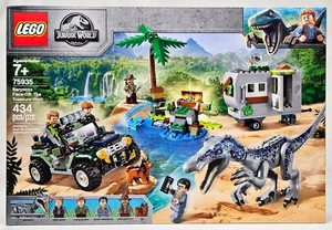 LEGO JURASSIC WORLD SET 75935 BARYONYX FACE-OFF NEU IN LEICHT BESCHÄDIGTER BOX - Bild 1 von 3
