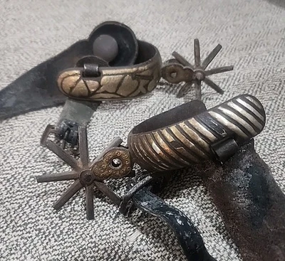 VINTAGE CHARRO MEXICAN SPURS SILVER — 第 1/2 张图片