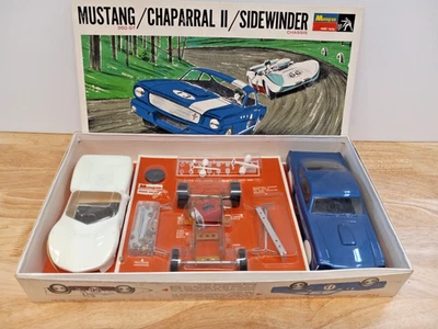   KIT COCHE SLOT CHAPARRAL/MUSTANG GT ESCALA 1/24 MONOGRAMA NUEVO EN CAJA Foto 1 de 4