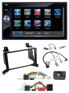 Blaupunkt 2DIN Bluetooth TMC USB Lenkrad SD Navigation für Hyundai Santa Fe CM 2 - Bild 1 von 10