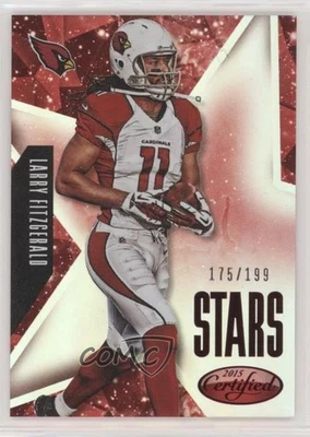 2015 Certified Stars Mirror Red /199 Larry Fitzgerald #S29 - Image 1 of 2