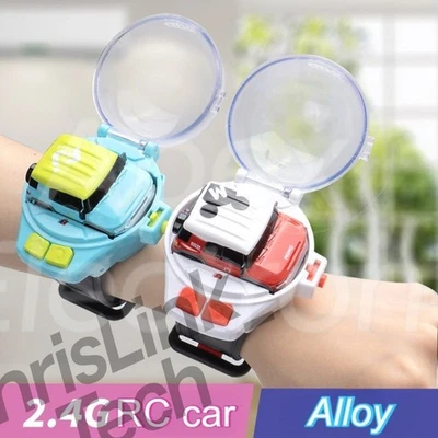 2.4G Alloy RC Remote Control Car Kids Mini Electric Toy Car Remote Control Watch - Image 1 of 4