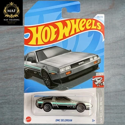 Hot Wheels DMC DELOREAN #236 Mainline 2024 ∣ Diecast New RTH Tresure Hunt Rare - Immagine 1 di 2