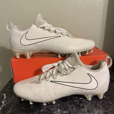 Nike Vapor Carbon Untouchable Pro Low TD Cleats White/Black Size 11.5 EXCELLENT - Image 1 of 4
