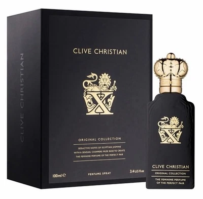 Clive Christian X Feminine Parfum Spray 3.4 oz 100ml Original New In Box (0068) - Image 1 of 2