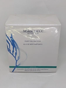 NEW SEALED Arbonne Seasource Detox Spa Purifying Sea Soak 8 Packets - Picture 1 of 7