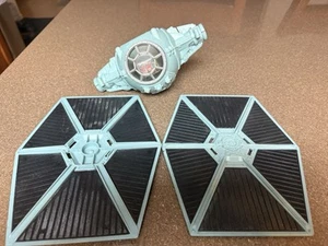 Star Wars Power of the Force Tie Fighter 1995 uso per ricambi - Foto 1 di 2