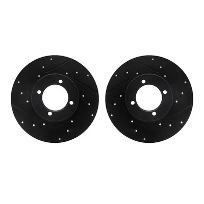 Juego de discos de freno delanteros de 2 ruedas WHPN1-67018 R1 Concepts para Datsun 200SX 1980-1983 Foto 1 de 2