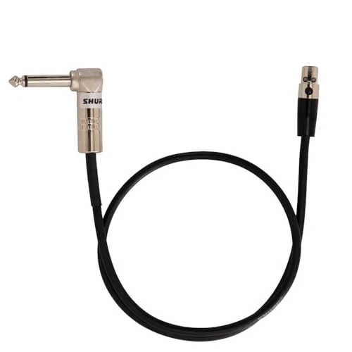 Shure WA304 2' Instrument Cable  4-Pin Mini Connector (TA4F) with Right-Angle - Image 1 of 1