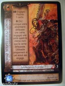 SG 042 ADEPTE LUKAZ C. PORTE SEDITION JCC WARHAMMER 40K - Bild 1 von 1