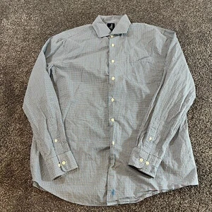 Johnnie O Casual Comfort Shirt Mens Large Blue Long Sleeve Button Up - Picture 1 of 8