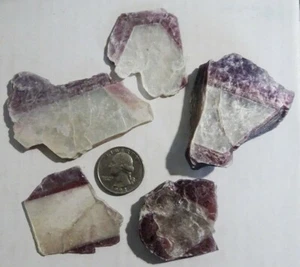 Fenster Lepidolith Kristall Exemplare, Brasilien - Mineralien zu verkaufen - Bild 1 von 5