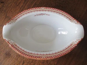 ANTIQUE PRE1949 NORITAKE "NIPPON TOKI KAISHA" GRAVY BOWL W/ ATTACHED UNDERPLATE - Picture 1 of 10