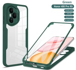 360° Full Clear Cover Hard Case +Screen Protector For Honor 400/400 PRO/400 LITE - Picture 1 of 21
