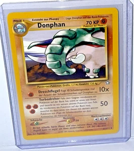 2001 Pokemon German Neo Genesis 21 Donphan - Picture 1 of 2
