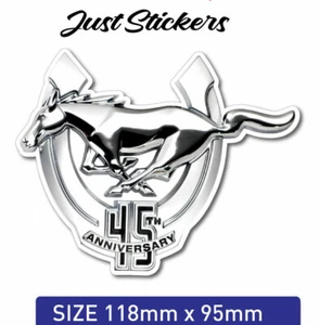 MUSTANG Caballo Coche Pegatina Parachoques Pegatina, Patín, Pegatina, Bicicleta, Ventana, Portátil - Imagen 1 de 1