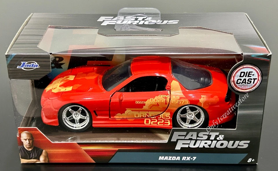 Jada Fast & Furious Julius's Mazda RX-7 Diecast 1:32 - Image 1 of 1