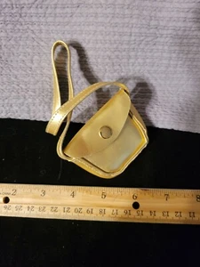 Fashion Doll Purse GENE! w/working snap GOLD! 2-1/2 x 2 NEW! 176 - Picture 1 of 2