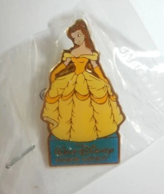 Disney Belle Beauty and the Beast Walt Disney Home Video Pin SEALED Foto 1 de 4