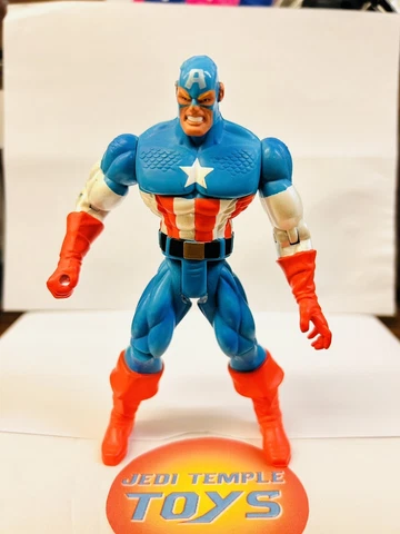 Avengers United  Captain America Toy Biz Marvel 1996 Figure Cover