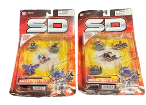 Rare 04' BANDAI SD Gundam MINI DEFENDER FIGURES Gundam Fight Set 4 & 5-READ DESC - Picture 1 of 20