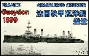 G-151 1/700 French Gueydon Armored cruiser 3D printed model resin kit - Picture 1 of 10