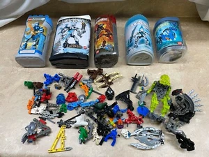 Lego Bionicle Lot unvollständige Sets + Bulk Stck. Toa Jayko Ga Lok Gelu Keerakh - Bild 1 von 13