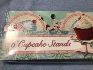 Punch Studio Cupcake stands Paperboard Material Cupcake with Cherry Design New - Picture 1 of 1