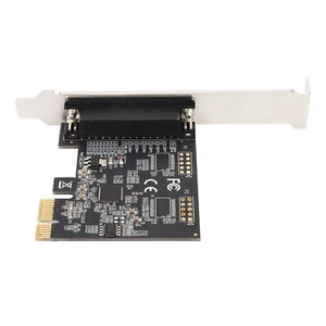 New 1 Port PCI Express Parallel Card IEEE 1284 DB25 PCIE Parallel Card ECP Mode - Picture 1 of 24