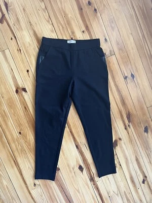 Pantalones Nanette Nanette Lepore Miracle para mujer negros talla M pantalones de cintura alta Foto 1 de 4