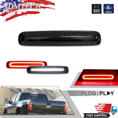 For 99-2007 Chevy Silverado/GMC Sierra Led 3RD Third Tail Brake Cargo Light Lamp - Image 1 of 4