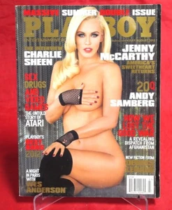 PLAYBOY Magazine August 2012 ISSUE Jenny McCarthy Fair - Picture 1 of 1