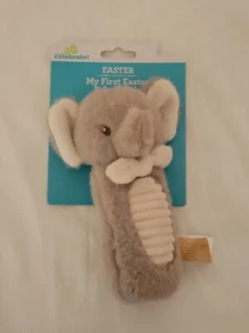 Art zu feiern Ostern Elefant Baby Rassel Neu mit Etikett! - Bild 1 von 6