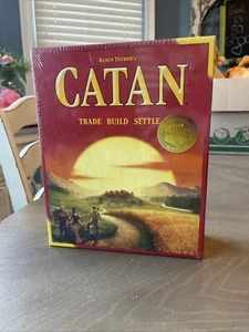Klaus Teuber's Catan Game 25th Anniversary Trade Build Settle CN3071 - Picture 1 of 2