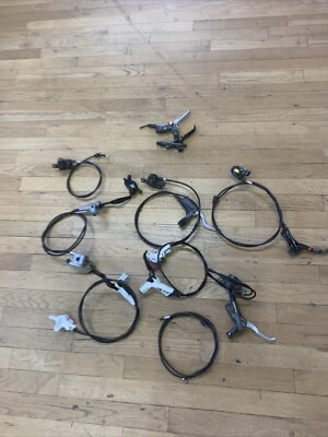 LOTE MTB Bicicleta Hidráulica Freio a Disco Peças Mangueira de Freio de Bicicleta Usado - Imagem 1 de 4
