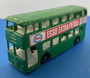 Vintage Matchbox #74 Daimler Bus ESSO EXTRA PETROL Made In England Lesney 1968 - Picture 1 of 9