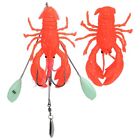 Soft Plastic Fishing Lures Superrealistic Crayfish Shape Fishing Lures For Deep