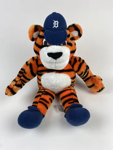 PAWS Detroit Tigers Mascot MLB Build a Bear All Star Game Plush 2005 Very RARE Cover