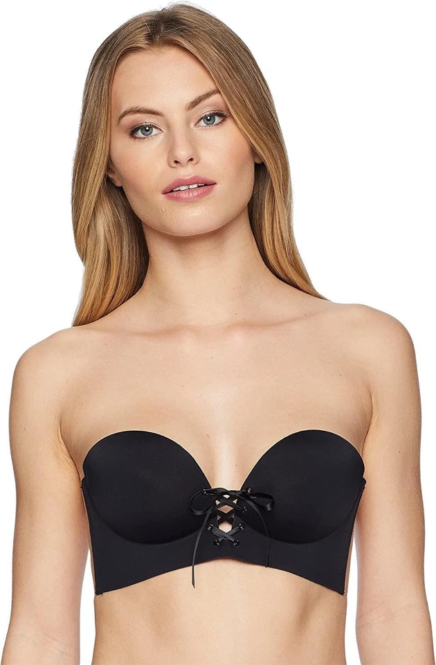 Fashion Forms 280763 U Plunge Cleavage Enhancement Backless Strapless Bra, B - Image 1 of 3