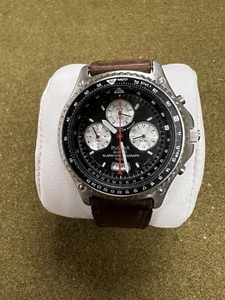 Pulsar N945-6A20 Alarm Chronograph Men's Quartz 40mm St. Steel Watch - Picture 1 of 8